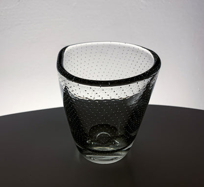 Gunnel Nyman | GN3 Bubble Glass Vase, Signed