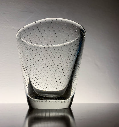 Gunnel Nyman | GN3 Bubble Glass Vase, Signed