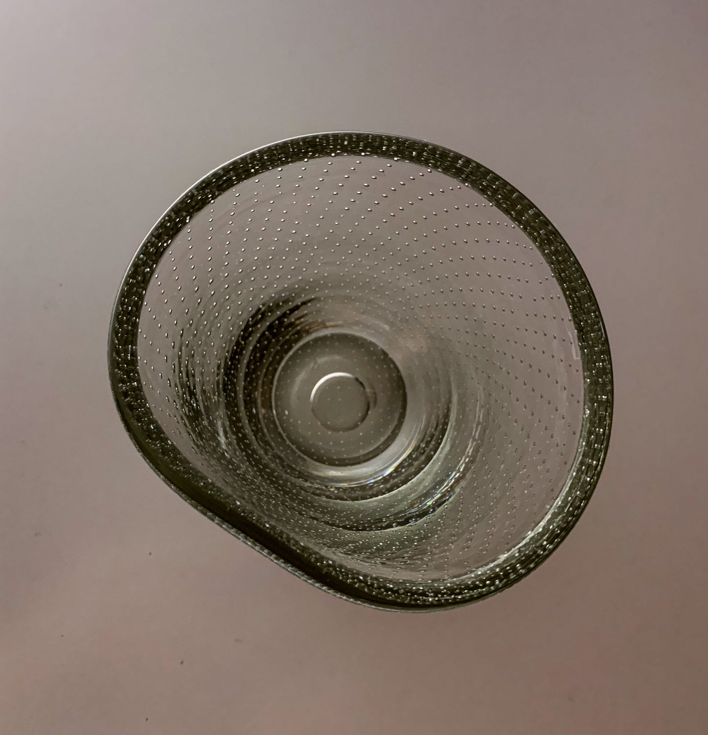 Gunnel Nyman | GN3 Bubble Glass Vase, Signed