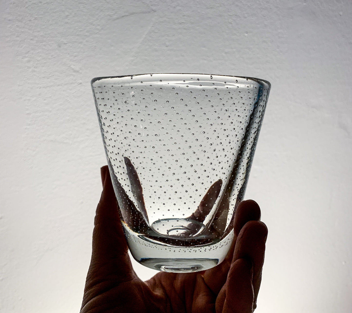 Gunnel Nyman | GN3 Bubble Glass Vase, Signed