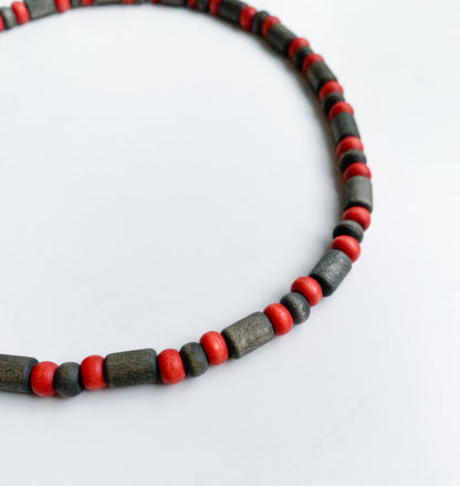 Wooden Bead Necklace | Aarikka Finland