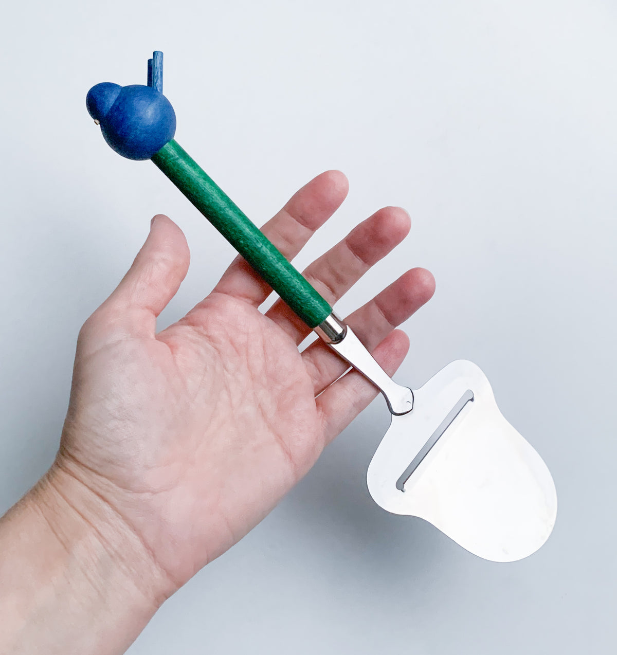 Bird cheese slicer by Aarikka Finland
