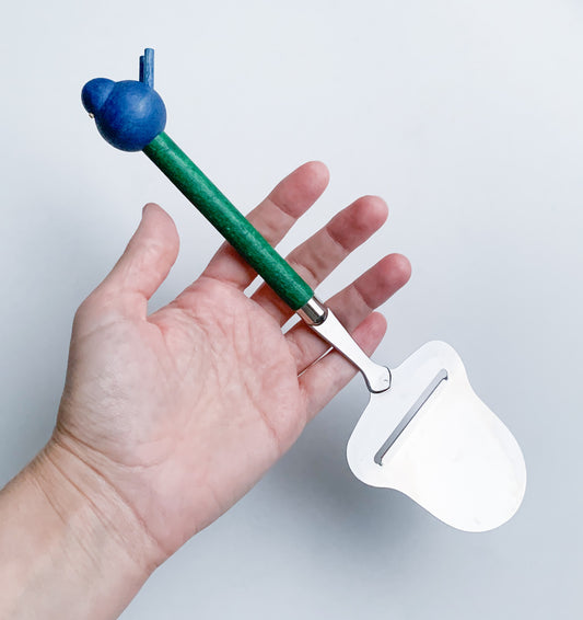 Bird cheese slicer by Aarikka Finland