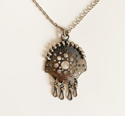Juhani Vuorisalmi | Modernist Pendant Necklace Beads | Molna Vintage