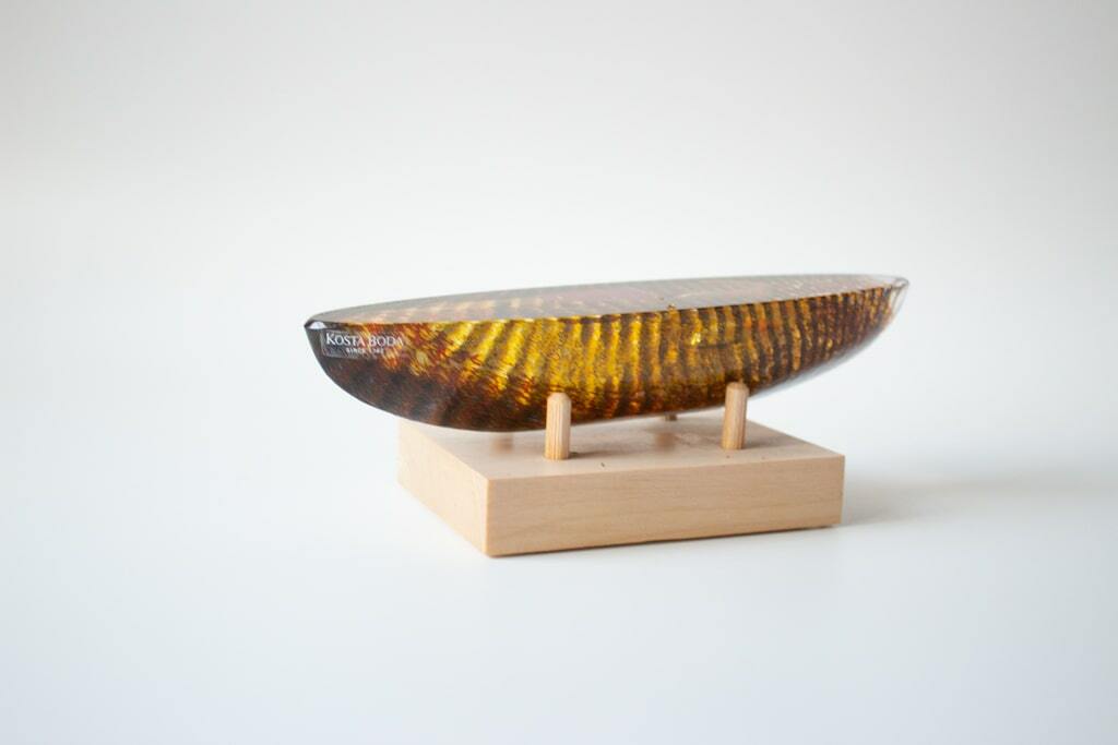 Kosta Boda Bertil Vallien | Boat Faces Diver Sculpture | Art Glass Figurine | Molna Vintage