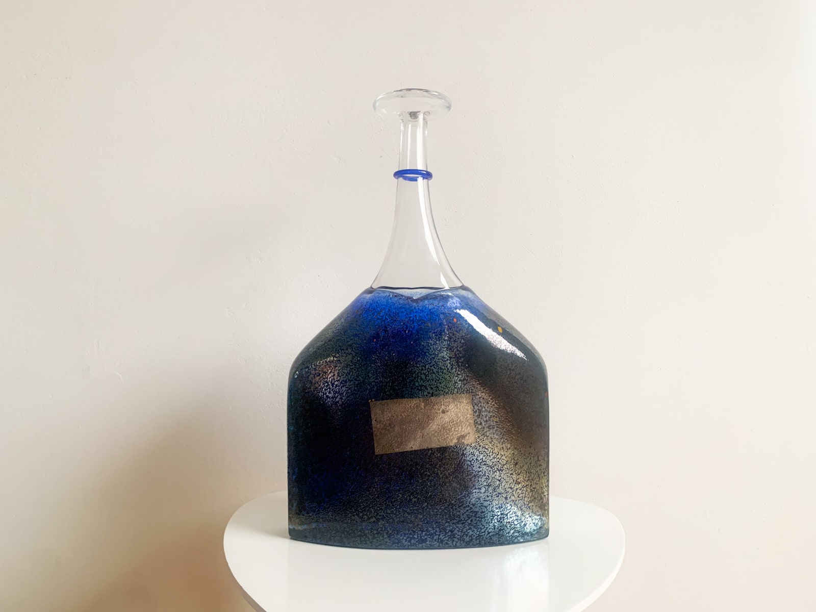 Kosta Boda Bertil Vallien Satellite bottle vase Sweden | Molna Vintage