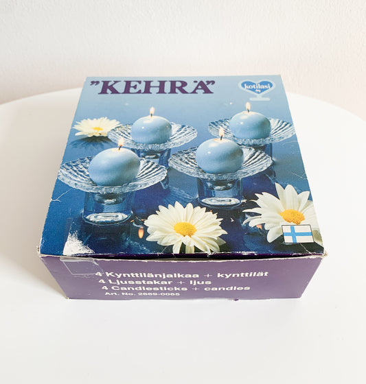 Nanny Still Riihimaki | Box Kehra candles 1970s | Molna Vintage