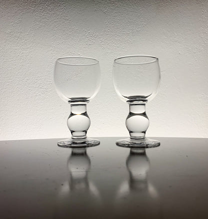 Oiva Toikka Nuutajarvi | Lady Glasses Liqueur | Molna Vintage