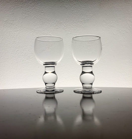 Oiva Toikka Nuutajarvi | Lady Glasses Liqueur | Molna Vintage