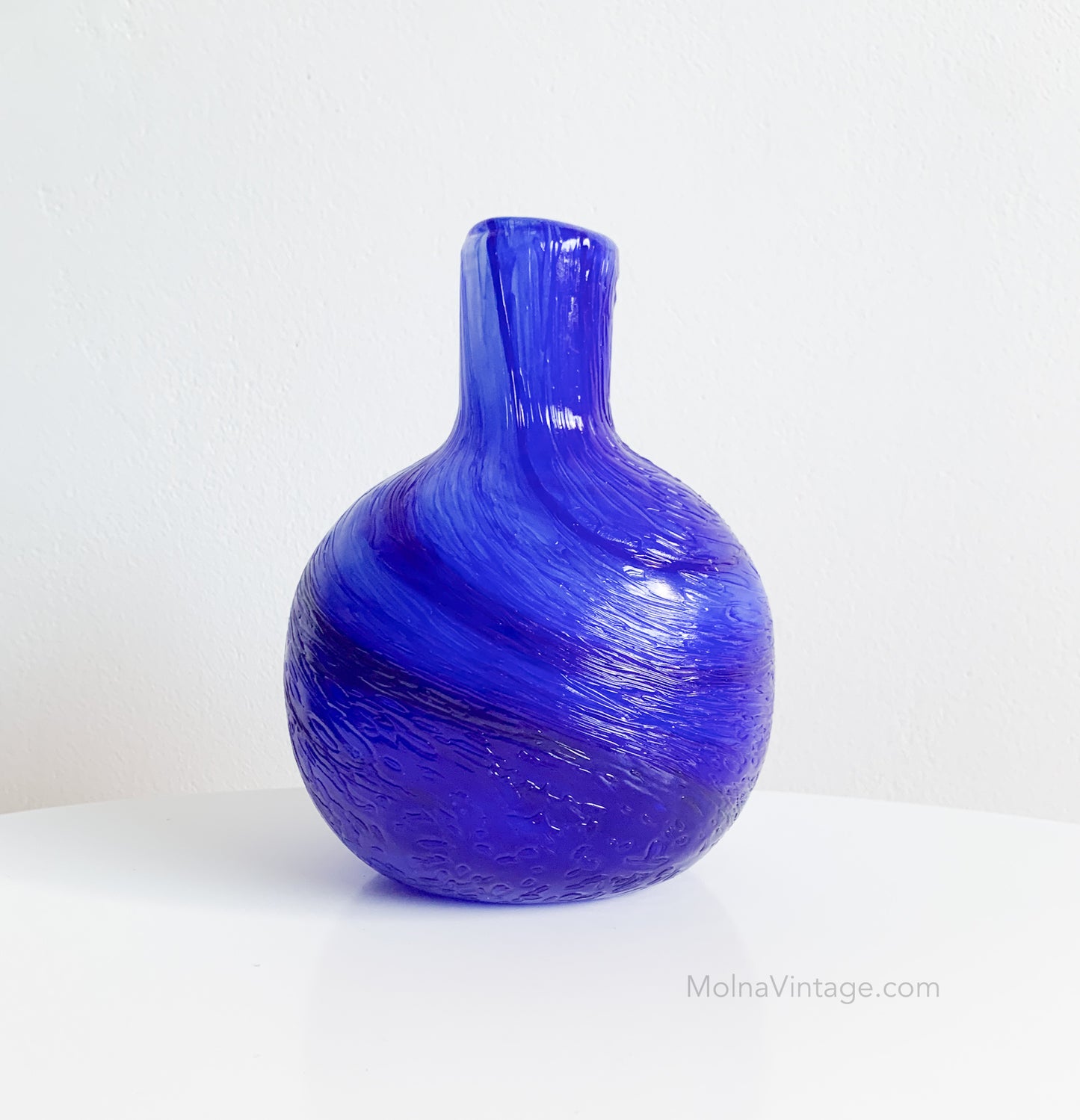 Oiva Toikka Tunturissa Vase | Art glass bottle | Molna Vintage