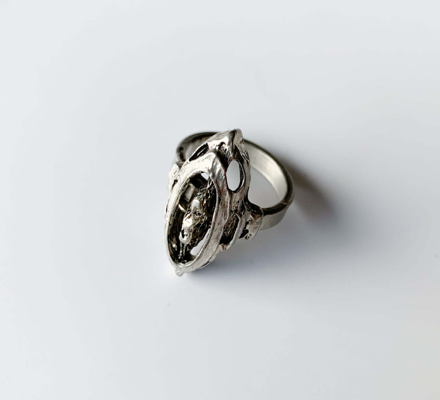 Pewter Silver ring | Tapani Vanhatalo Finland | Molna Vintage