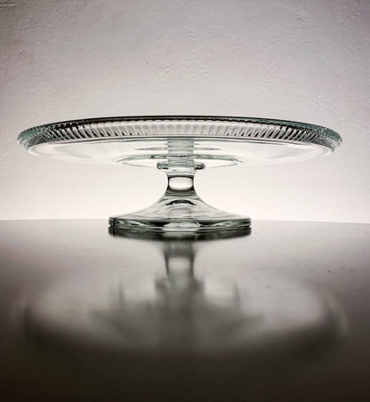 Riihimaen Lasi Cake Stand | Vintage Glassware | Molna Vintage