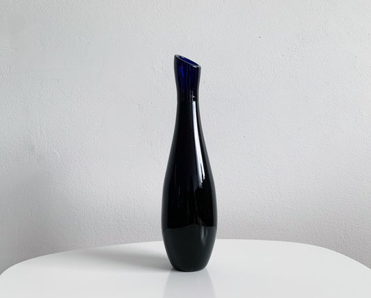 Riihimaki Riihimäki Riihimäen lasi Eero Sallinen vintage Modernist vase 1960s