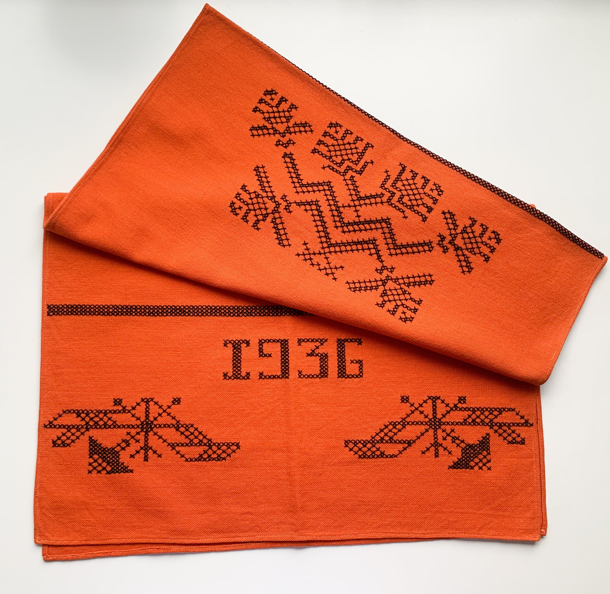 Ritual towel kaspaikka | Finland Karelia | National Revival | Molna Vintage