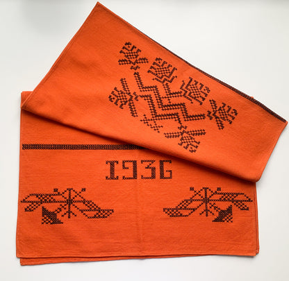 Ritual towel kaspaikka | Finland Karelia | National Revival | Molna Vintage