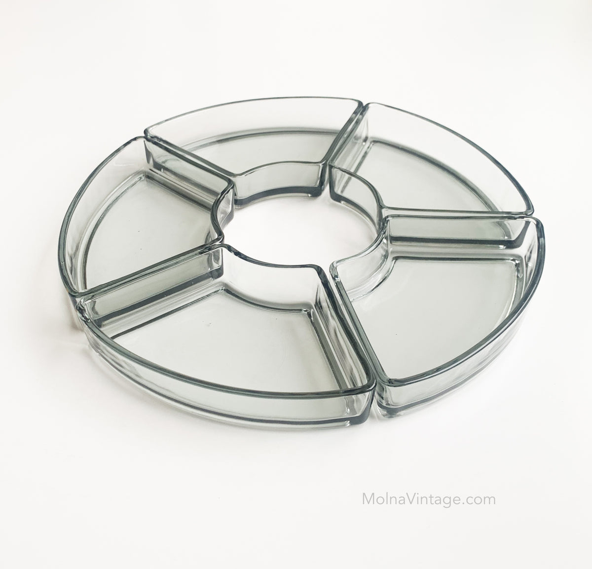 Serving Bowl Set | Holmegaard Denmark | Digsmed Teak | molna Vintage