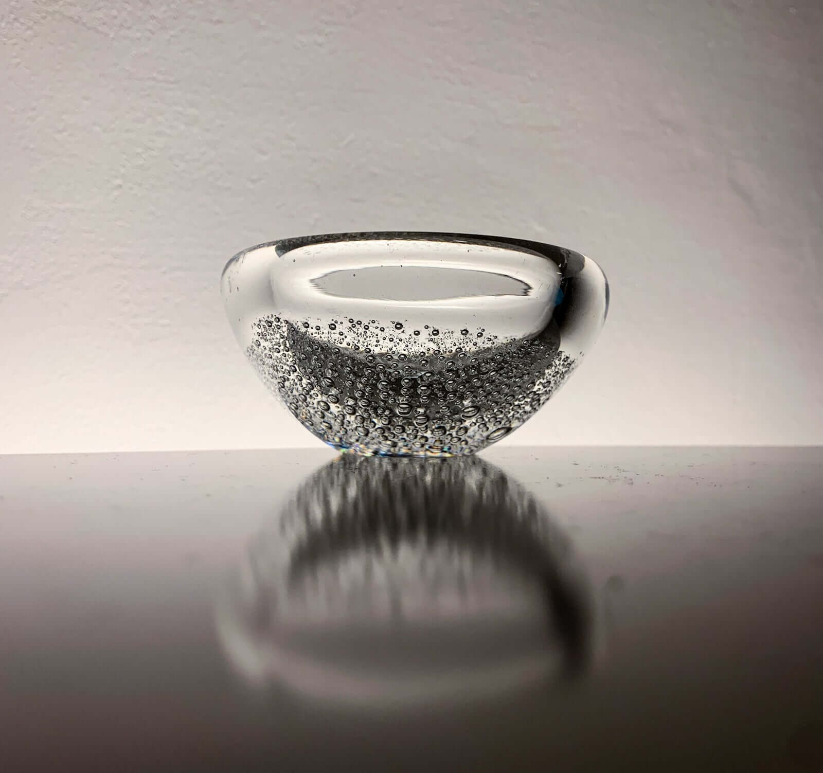 Soda Bubble Glass Art Bowl 3239 | Kaj Franck Iittala | Molna Vintage