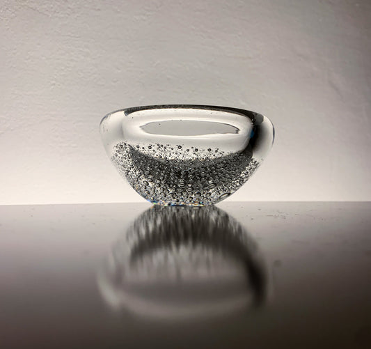 Soda Bubble Glass Art Bowl 3239 | Kaj Franck Iittala | Molna Vintage