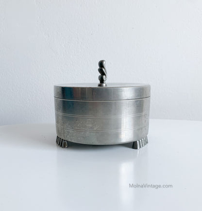 Swedish Grace | Nils Fougstedt Svenskt tenn | Pewter box | Molna Vintage