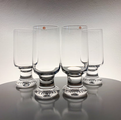 Tapio Wirkkala Iittala | Vintage beer Joiku 4 Glasses | Molna Vintage