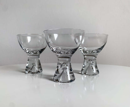 Tapio liquor glasses Iittala | Designer Tapio Wirkkala | Finnish vintage glass | Molna Vintage shop
