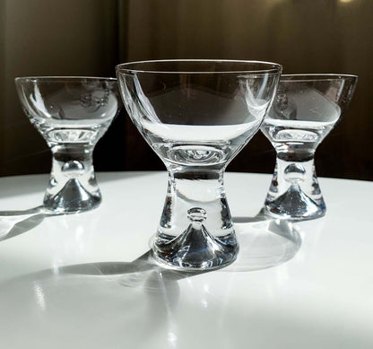 Tapio glasses Iittala | Designer Tapio Wirkkala | Finnish vintage glass | Molna Vintage shop