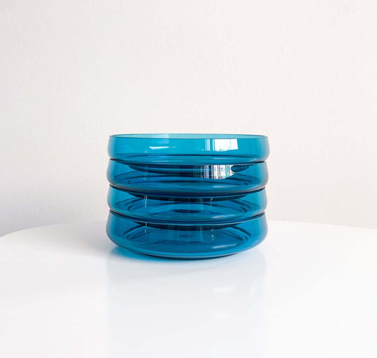 Helena Tynell set of Pomona desert bowls | Vintage Finnish glass on Molna Vintage