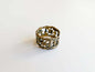 Vinatage Pitsi Pentti Sarpaneva | Bronze ring Space Age | Molna Vintage