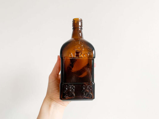 Vintage Alko Wiskey bottle | Vanha Alko Wiskey pullo | Karhula lasi