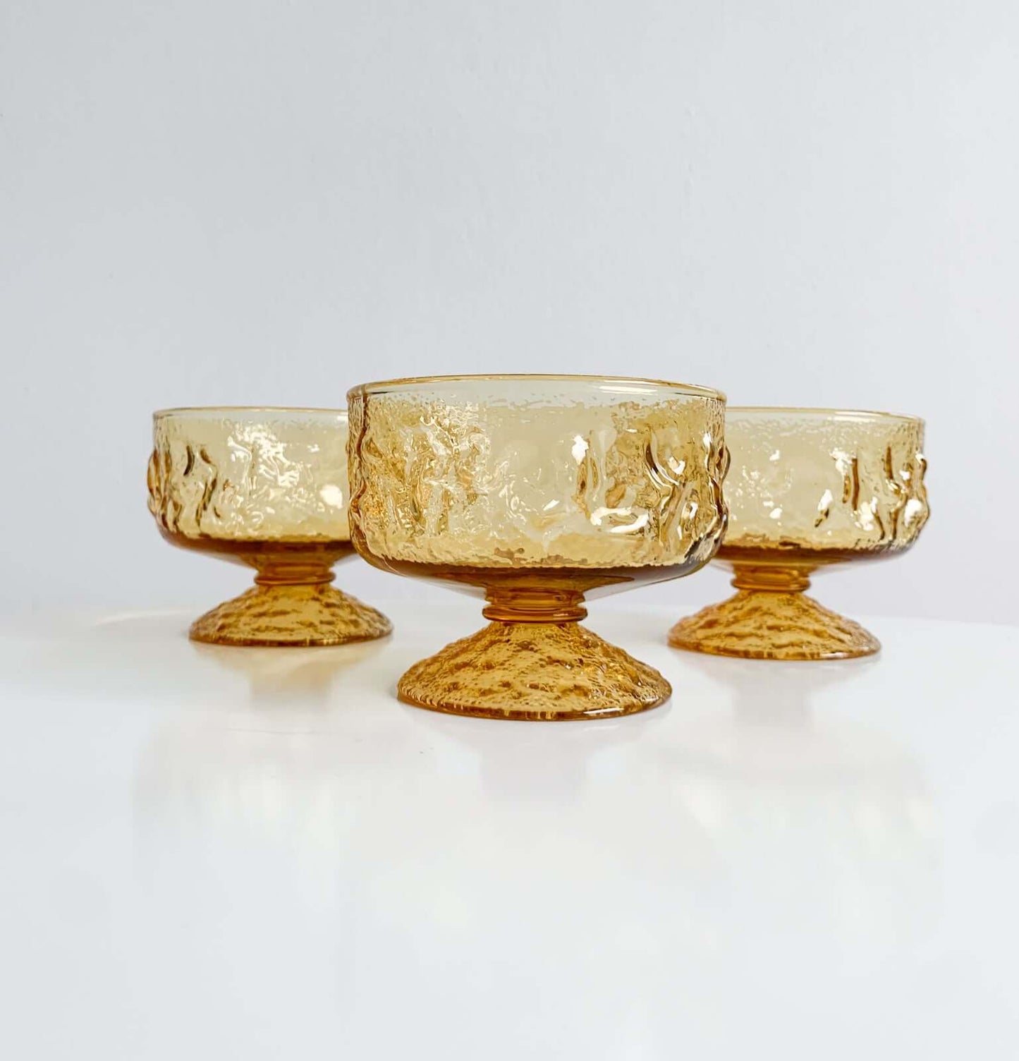 Vintage Anchor Hocking Dessert Bowls | USA 1960s | Molna Vintage