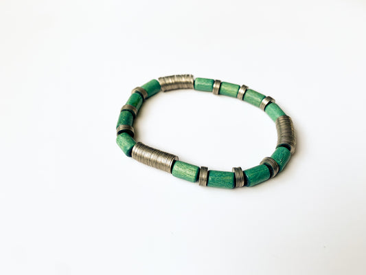 Vintage Bracelet Tamara Green Aarikka | Molna Vintage