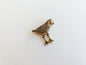 Vintage Bronze Bird Brooch Kalevala Koru | Molna Vintage