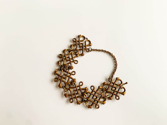 Vintage Bronze Bracelet 995 Kalevala Koru | Molna Vintage