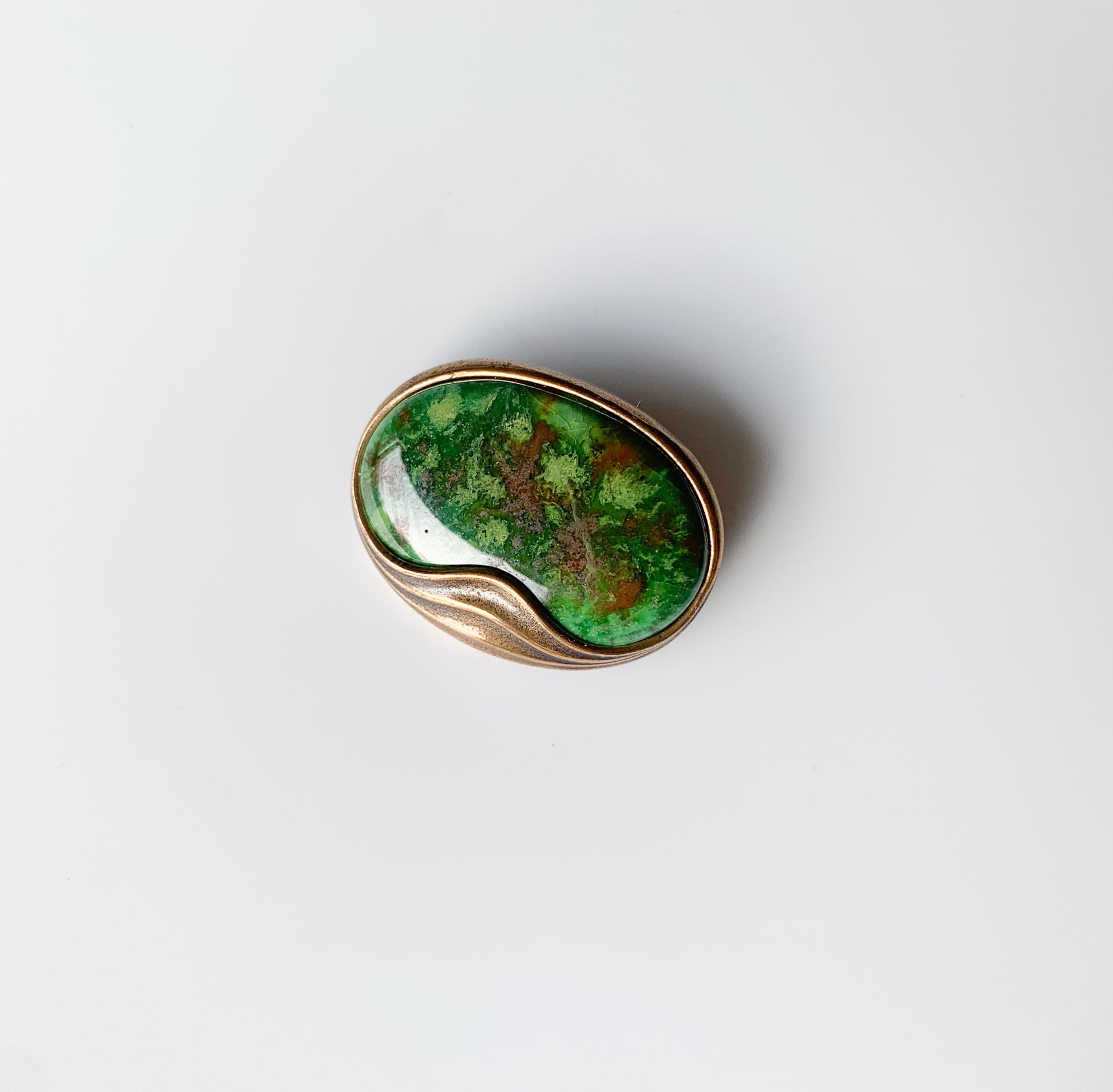 Vintage Bronze Brooch Aalto | Kalevala Koru | Molna Vintage