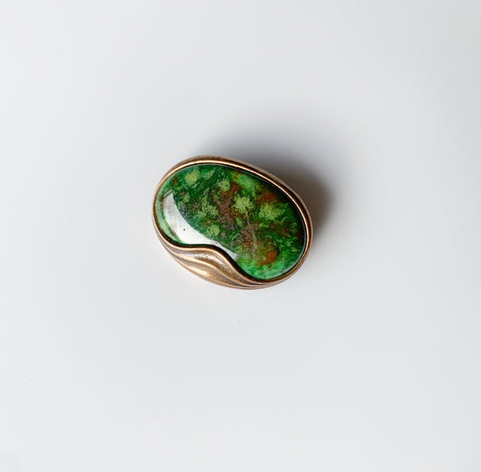 Vintage Bronze Brooch Aalto | Kalevala Koru | Molna Vintage