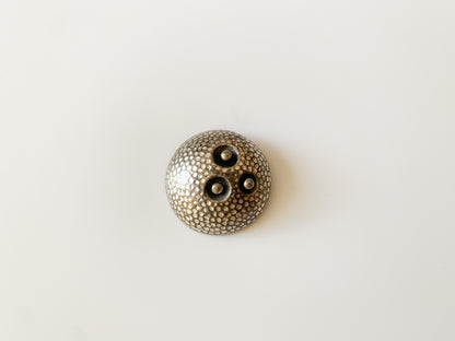 Vintage Brooch Liisa Vitali | Modernist Silver 1960s | Molna Vintage