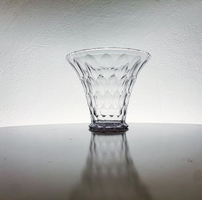 Vintage Cut Crystal Glass Vase Edward Hald Orrefors | Collectible antique glass| Molna Vintage collection