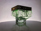 Vintage Glass Crystal Bronze Kumela Bowl | Molna Vintage