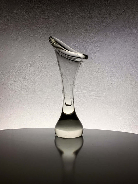 Vintage Glass Vase Kalla | Mikko Helander Humppila | Molna Vintage