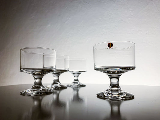 Vintage Glasses Tapio Wirkkala Iittala Karelia | Molna Vintage