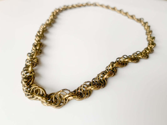 Vintage Kalevala Koru Bronze Setukaisten Necklace | Molna Vintage