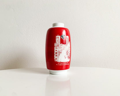 Vintage Kosta Vase Stockholm Kungstornen
