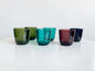 Vintage Nuutajarvi Kaj Franck | Set color glass tumblers 5023 | Molna Vintage