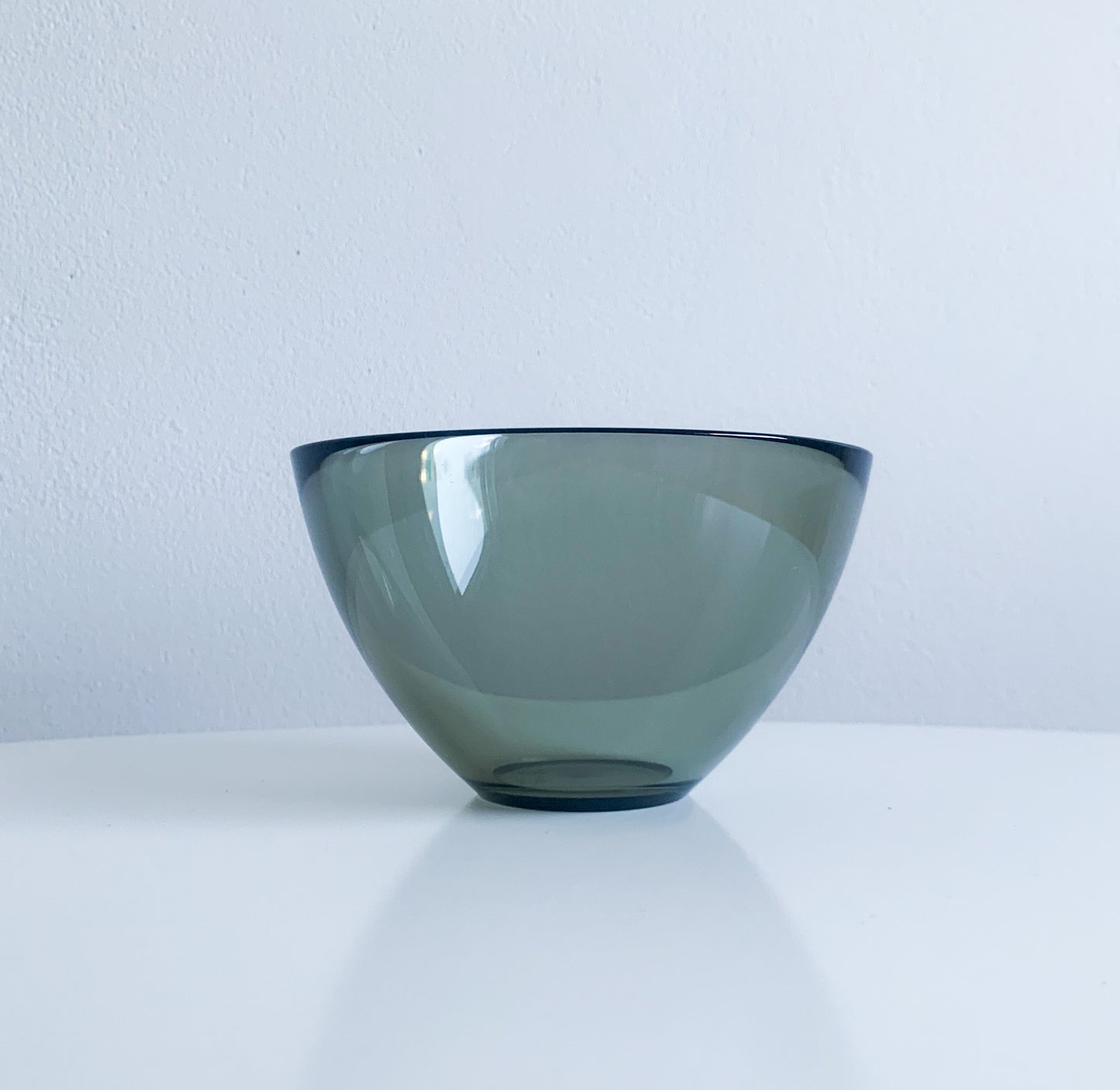 Vintage Orrefors Fuga Bowl Grey 12 cm | Sven Palmqvist | Molna Vintage