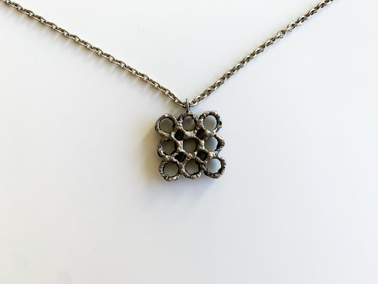 Vintage Pendant Pewter | Tapani Vanhatalo Jewelry 1970s | Molna Vintage