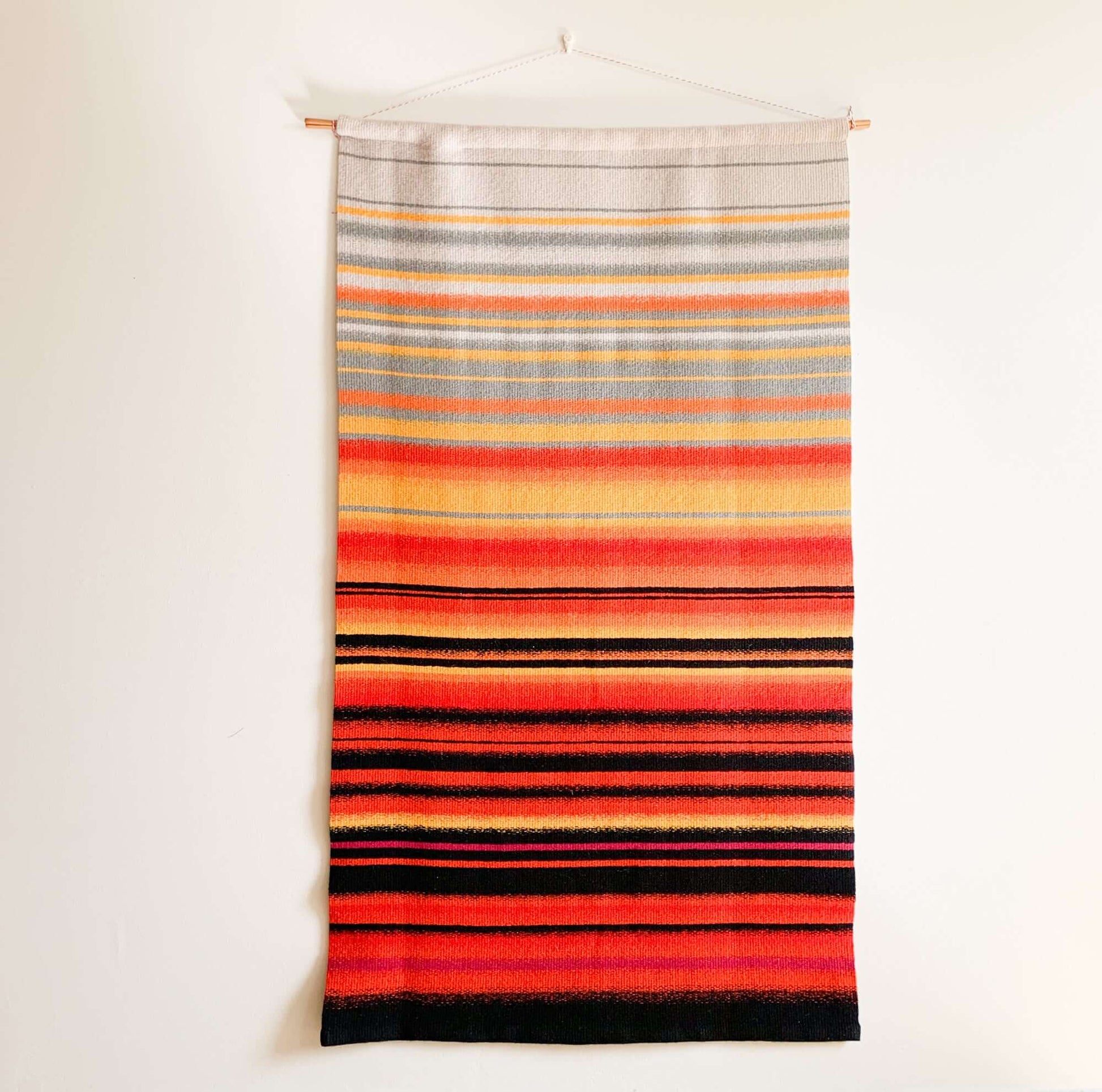 Vintage Raanu Arctic Colors | Finland 1970s Wool Rug | Molna Vintage