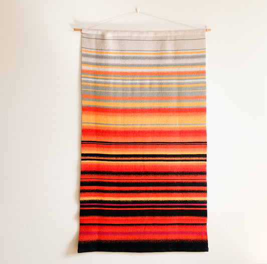 Vintage Raanu Arctic Colors | Finland 1970s Wool Rug | Molna Vintage