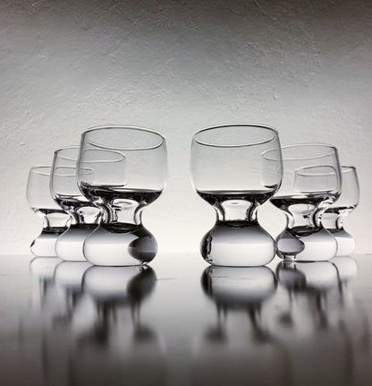 Vintage Riihimaki Liquor Glasses Set | Erkki Siiroinen | Molna Vintage