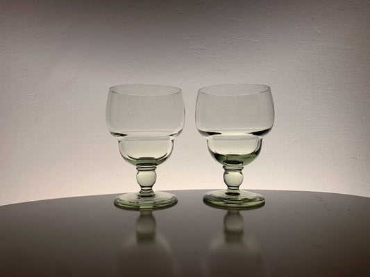 Vintage Riihimaki wine glasses Reima