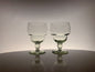 Vintage Riihimaki wine glasses Reima